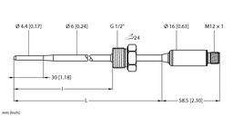 Thumbnail for TTMS-206A-G1/2-LI6-H1140-L450/I400-0/500