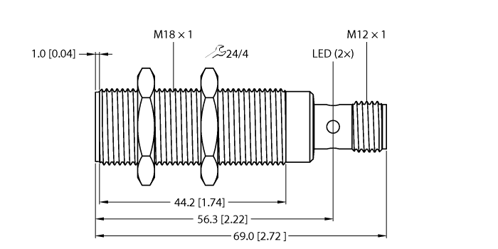BI8-M18-2APS8X2-H1141